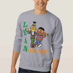 Sweatshirt Rue Sésame Bert & Ernie Lean sur moi