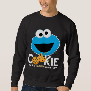 Sweatshirt Rue Sésame   Cookie Monster Lookies