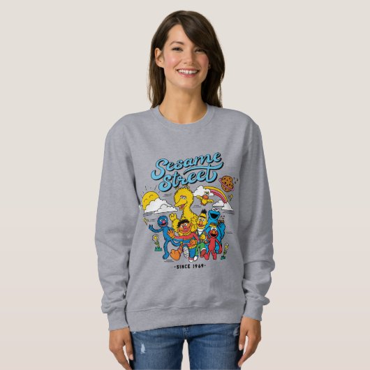 Sweatshirt Rue Sésame | Depuis 1969 (Devant entier)