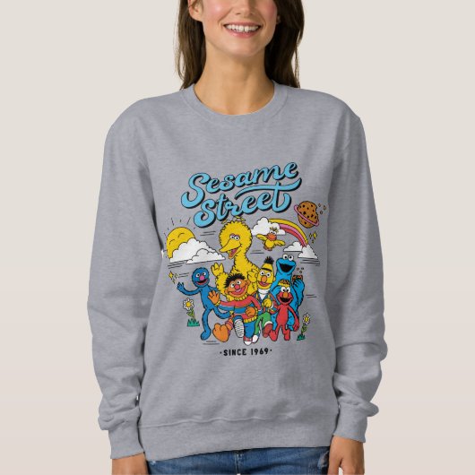 Sweatshirt Rue Sésame | Depuis 1969 (Devant)