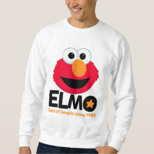 Sweatshirt Rue Sésame   Elmo Beaucoup de rires depuis 1984