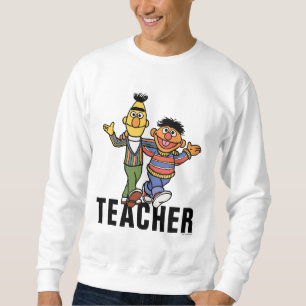 Sweatshirt Rue Sésame   Enseignant Bert & Ernie