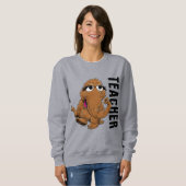 Sweatshirt Rue Sésame | Enseignant Vintage Snuffy (Devant entier)