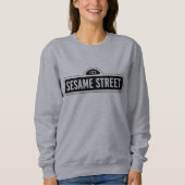 Sweatshirt Rue Sésame | Logo B&W (Devant)
