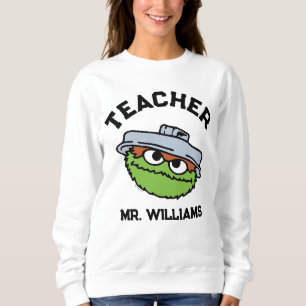 Sweatshirt Rue Sésame Professeur Oscar