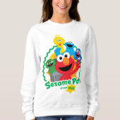 Sweatshirt Rue Sésame | Sesame Pals depuis 1969 (Devant)
