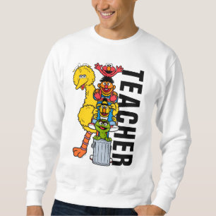Sweatshirt Rue Sésame Sesame Street Pals enseignant