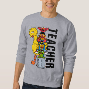 Sweatshirt Rue Sésame   Sesame Street Pals enseignant