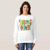 Sweatshirt Rue Sésame | Sesame Street Type Pals (Devant entier)