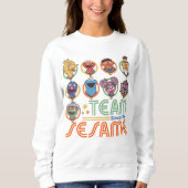 Sweatshirt Rue Sésame | Team Sesame depuis 1969 (Devant)