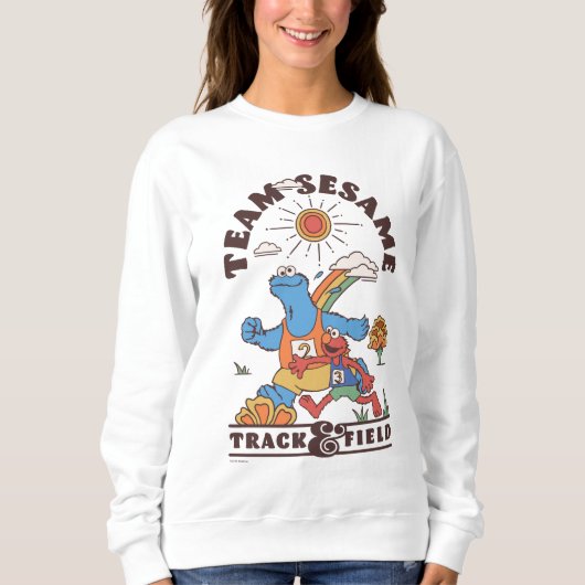 Sweatshirt Rue Sésame | Team Sesame Track & Field (Devant)