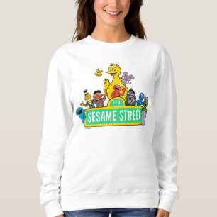 Sweatshirt Rue Sésame Tout autour de l'enseigne de la rue S