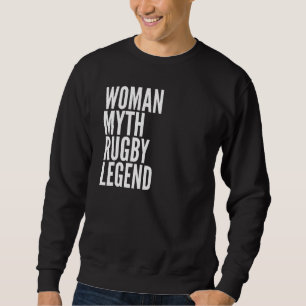 Sweatshirt Rugby Femme Mythe Rugby Légende