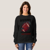 Sweatshirt Rugby Pas D'Opposants Juste Des Victimes (Devant entier)