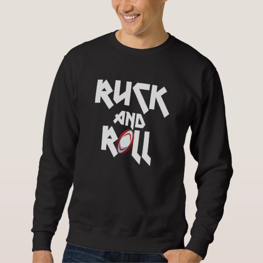 Sweatshirt Rugby Ruck And Roll (Devant)