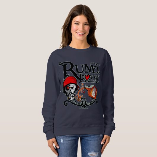 Sweatshirt Rum lover (Devant entier)