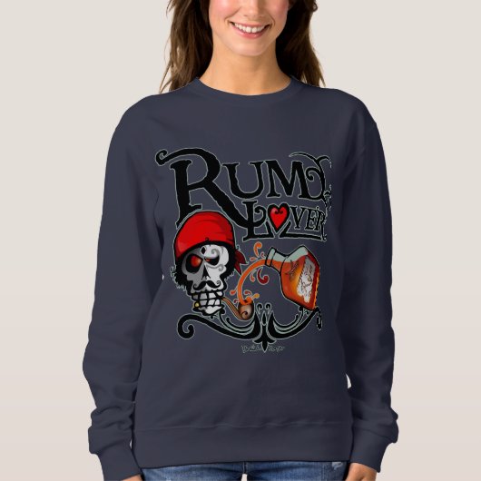 Sweatshirt Rum lover (Devant)
