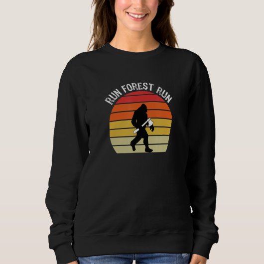Sweatshirt Run Forest Run   Lumberjack (Devant)