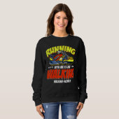 Sweatshirt Runner Love Trail Training Jogging (Devant entier)