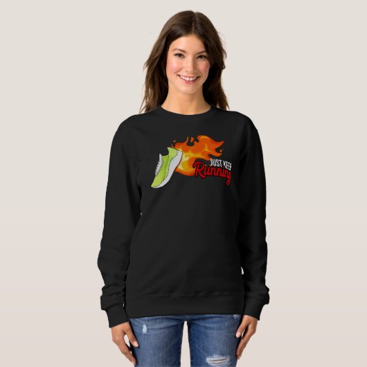 Sweatshirt Runner Runner (Devant entier)