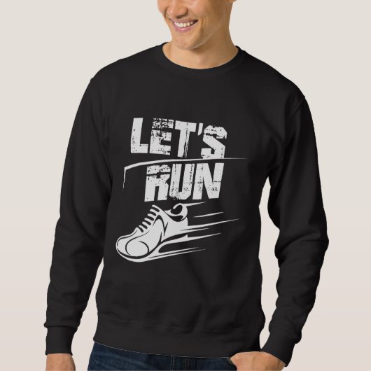 Sweatshirt Runner Runner Runner Team Free Love Runout (Devant)