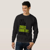 Sweatshirt Runner Xc inter-pays (Devant entier)