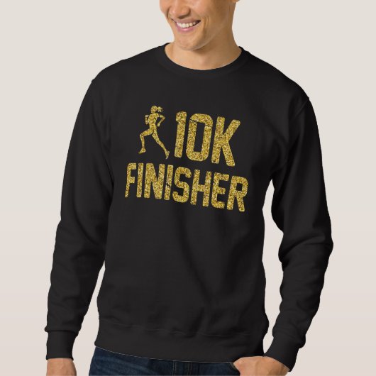 Sweatshirt Running - Finisseur 10k - Jogging - Marathon - Run (Devant)