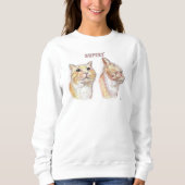 Sweatshirt Rupert le chat (Devant)