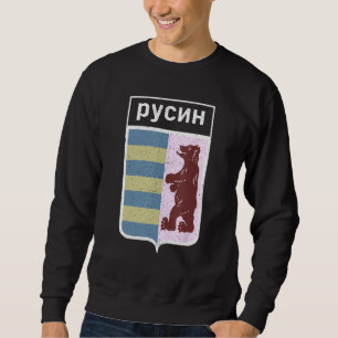 Sweatshirt Rusyn Carpatho Slavic ethnie Carpates diaspora R