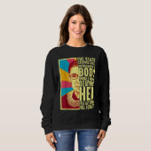 Sweatshirt Ruth Bader Ginsburg Pro Choice Mon corps Mon choix (Devant entier)