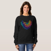 Sweatshirt Ruth m'a envoyée Col Ruth Femmes Droits des femmes (Devant entier)