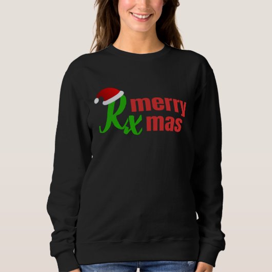 Sweatshirt RX Pharmacy Christmas (Devant)