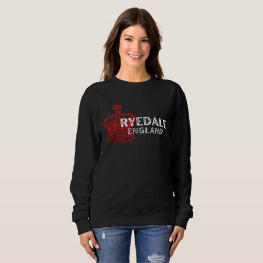 Sweatshirt RYEDALE England Crown Badge (Devant entier)