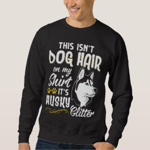 Sweatshirt Sa Parties scintillant Husky