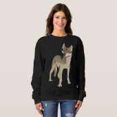 Sweatshirt Sable Siberian Husky (Devant entier)