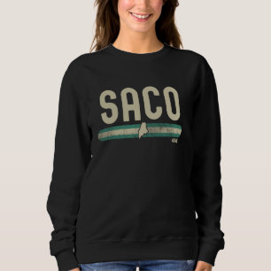 Sweatshirt Saco ME  Maine  Voyage & Style 80