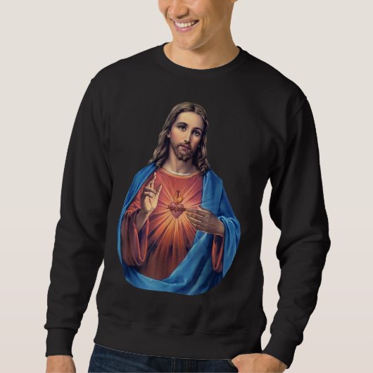 Sweatshirt Sacré Coeur de Jésus (Devant)