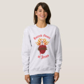 Sweatshirt Sacré-Cœur de Jésus (Devant entier)
