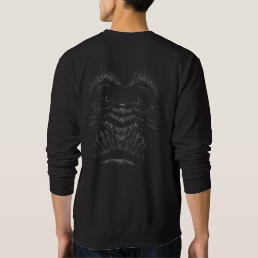Sweatshirt Sad Gorilla (Dos)