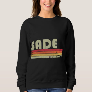 Sweatshirt SADE Nom Personnalisé Retro Vintage 80s 90s Naissa