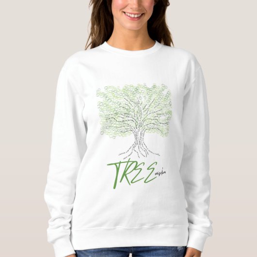 Sweatshirt Sagesse de l'arbre (Devant)