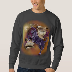 Sweatshirt Sagesse d'une Licorne~t-shirt de base pour hommes