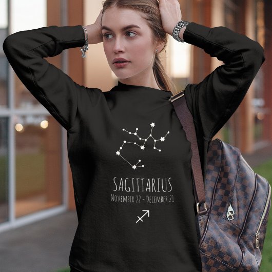 Sweatshirt Saggitarius | Constellation Zodiaque personnalisée