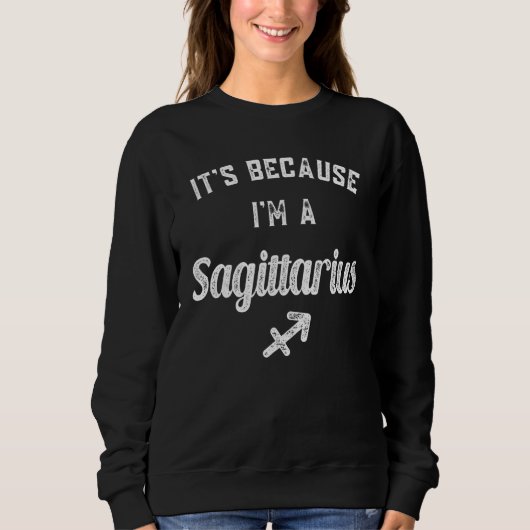 Sweatshirt Sagittarius signe zodiaque (Devant)