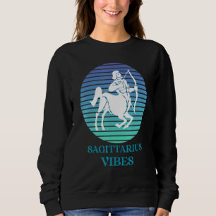 Sweatshirt Sagittarius Symbole zodiaque Sagittarius Vibes Cou