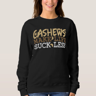 Sweatshirt Sain Snack Nutty Sec Nuts Topings Salty Protei