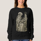 Sweatshirt Saint Augustin de Philosophe catholique (Devant)