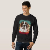 Sweatshirt Saint Bernard  Dog Mom or Dad St Bernard (Devant entier)