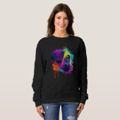 Sweatshirt Saint Bernard For Dog Colorful (Devant entier)