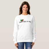 Sweatshirt Saint-Christophe-et-Niévès Amour (Devant entier)